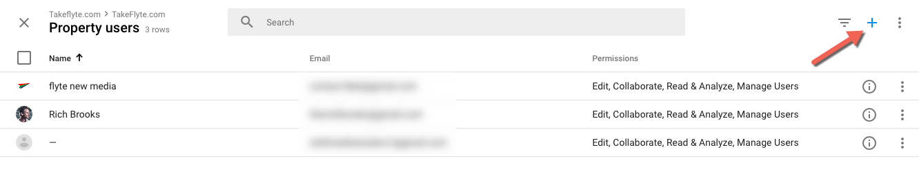 Sharing your Google Analytics with Another User
