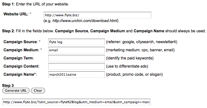 URL Builder Google Analytics URL Builder Tool