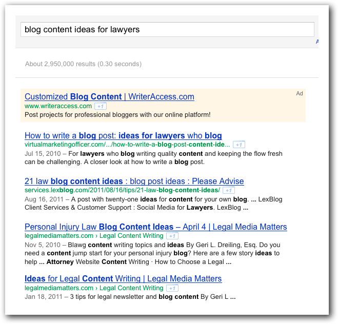 Blog Content Ideas for Lawyers Blog Content Ideas for Lawyers