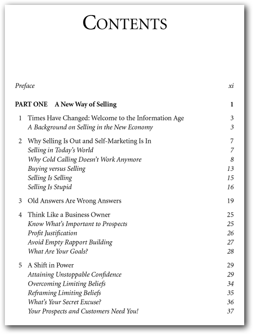 Table of Contents Table of Contents
