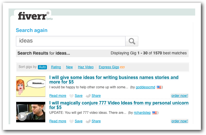 Fiverr Ideas Fiverr Ideas