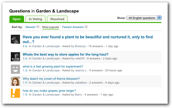 Yahoo Answers! Yahoo Answers!