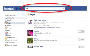 Facebook Search 