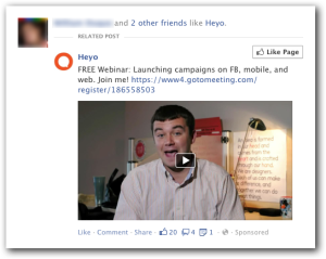 Facebook Video Ad