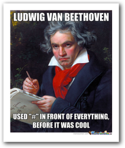 beethoven-hashtags