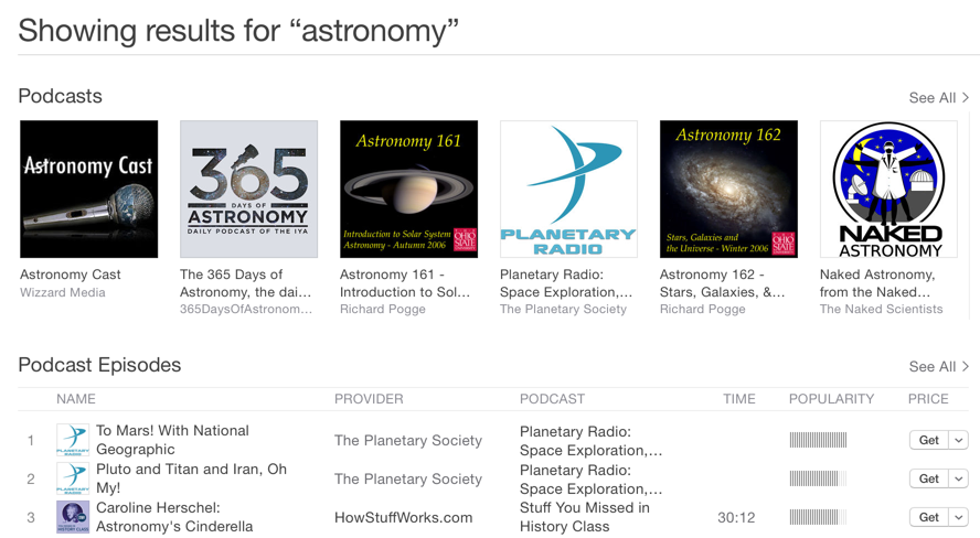 Astronomy Podcasts