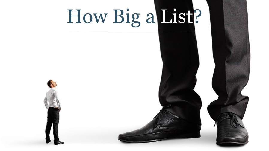 How Big a List Do You Need?